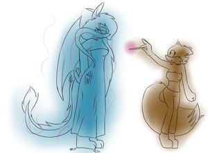 Turn my mother into a beast! by BluebellTheVixen