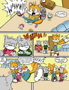 Tails the Babysitter! - Page 2 of 10&nbsp;&nbsp;by EmperorCharmy