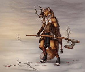 Warrior by WereFox