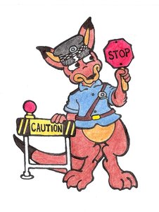 Officer Roo by Bucky