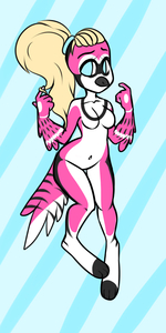 $3 Pink Jay Adopt by Bonbonbuu