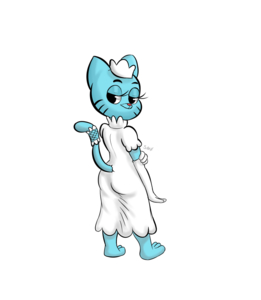 Gumball dress by Midnightwolfi3