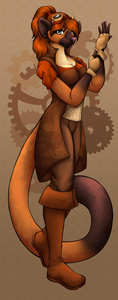 Gears, Goggles and Kinkajou Tails by Clemikou