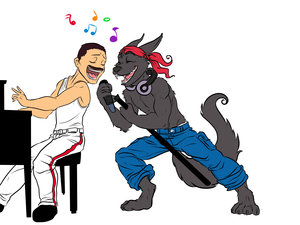 Hot Space! Let's Go! by LupineAssassin
