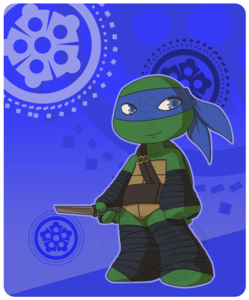 TMNT Hamato Clan Leo by dragona15
