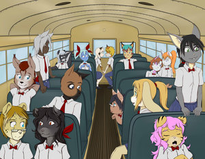 Back on the bus by RisingDragon