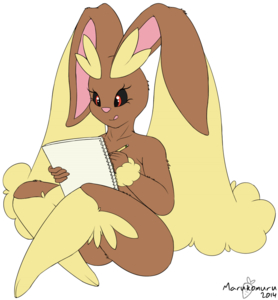 Lopunny's Sketchbook by Marukomuru
