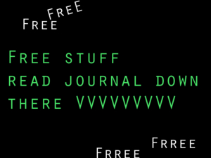 free stuff *read journal* by roughwolf