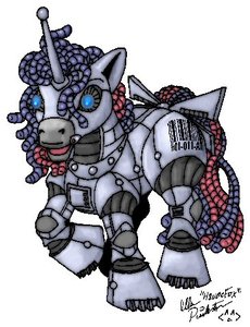 Mech Pony 01-011-A (color) by Suneccubus