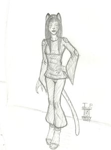 Cat Goddess Bastet One by TheDobermanTemplar