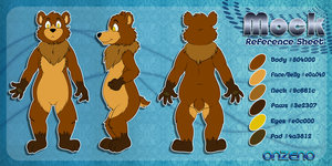 mock the bear refsheet by lazormastah