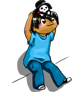 me in estyle chibi by mike1mx