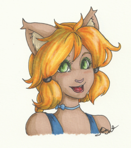 Portrait: Aoisha by moonglider