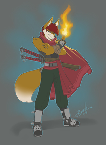 Kai's UPGRADE! ( IN AWESOME COLOR!!!~<3) by KiyoshiFox