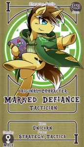 [Commission] Marked Defiance by vavacung