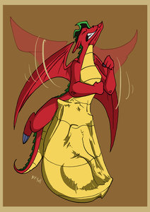 *C*_Jake with a filled tummy by Fuf