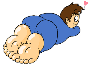 Leo's BIG Feet! (Foot Tease) by SouthParkFan18