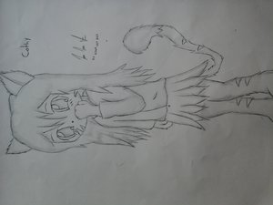 cathy fanart (little tails) by blackcat355