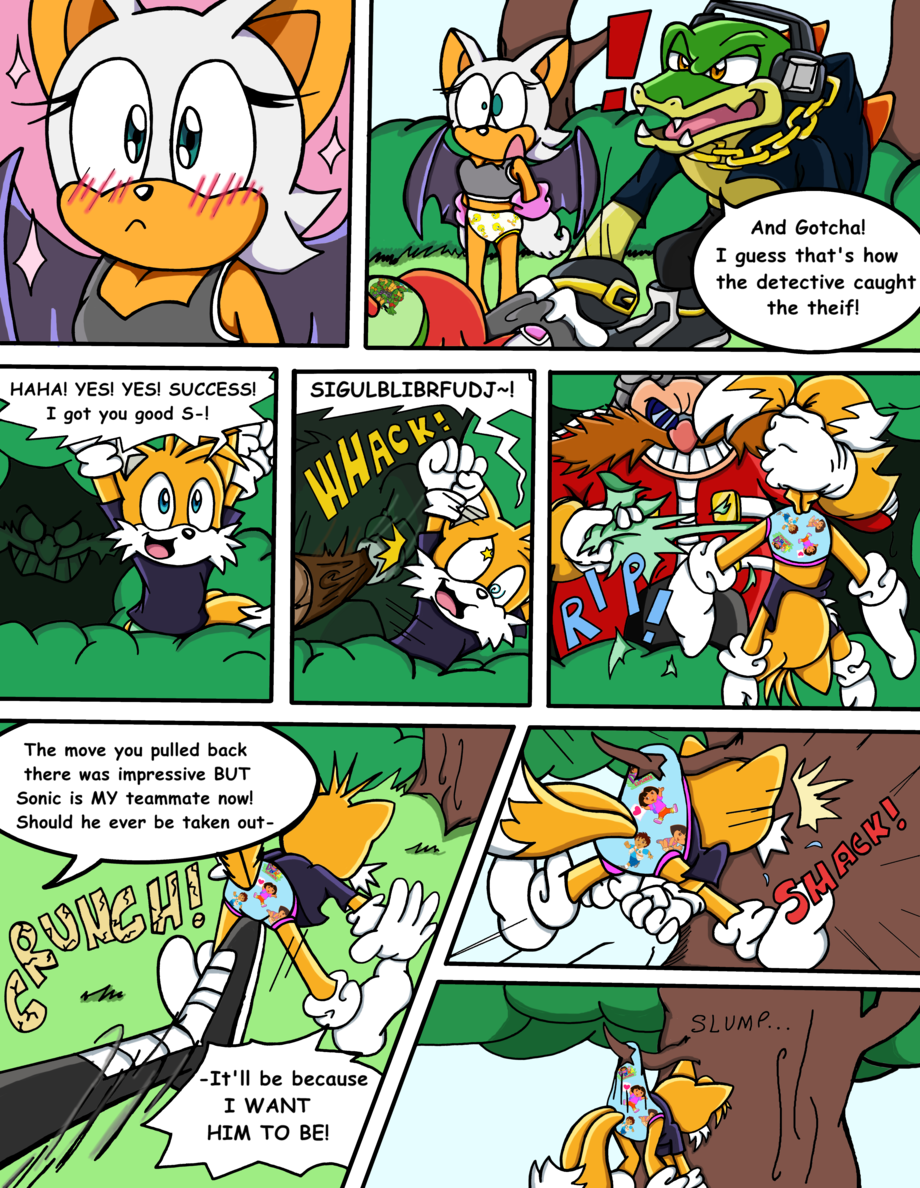 Sonic Survivor Island - Pg.22: The One in Charge by SDCharm