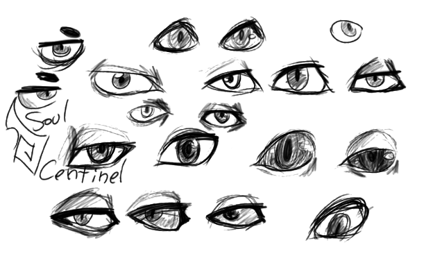 Eye Practice by SoulCentinel