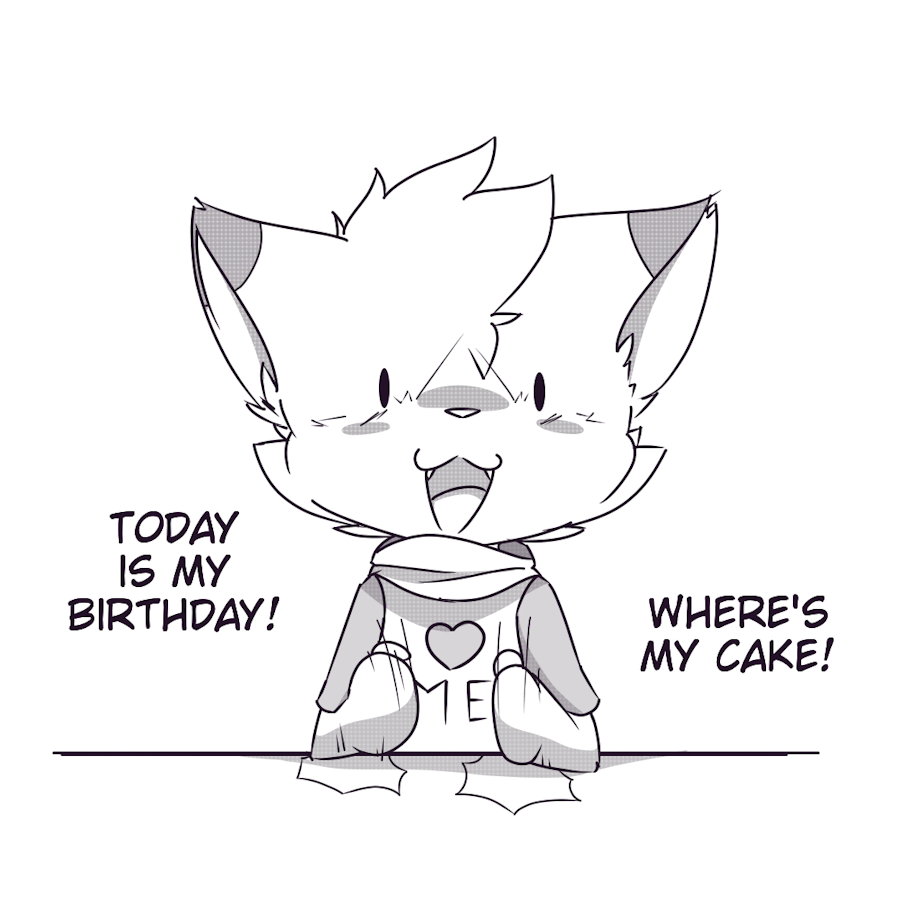 Little doodle on my birthday! by KimaCats