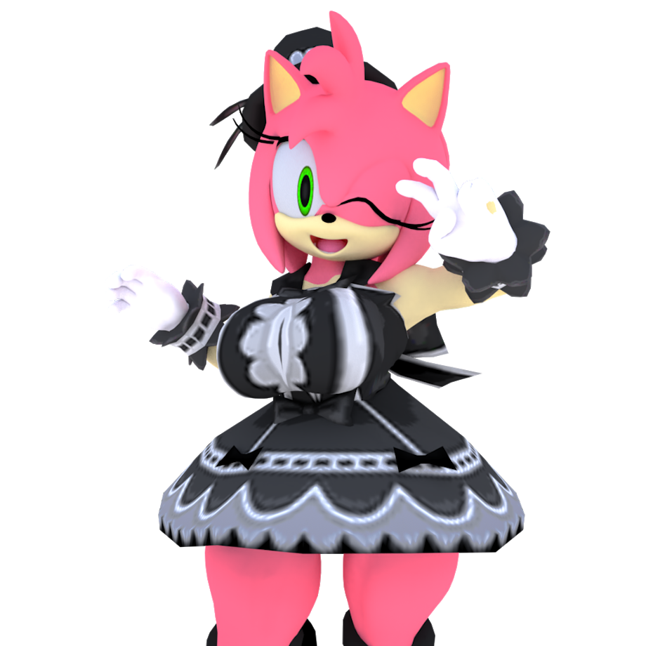 Have no fear, Gothic Amy is here~ by deimoseon