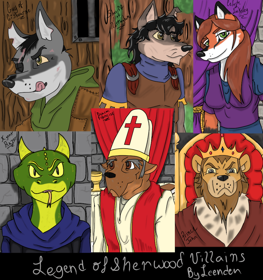 Legend of Sherwood Villain Edition by Leenden