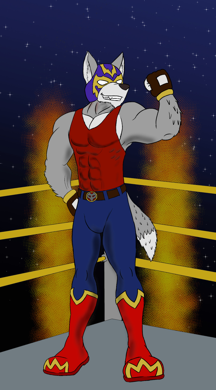 CDC-Wrestling Champion: Meet Lobo Fuerte by LoneWolf23k