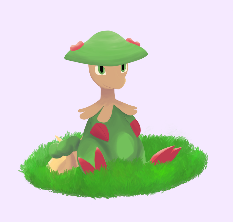 breloom sitting cutie