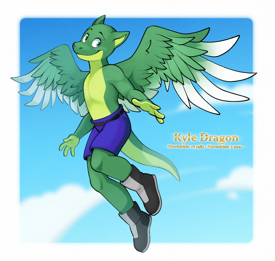 In memoriam kyle dragon by backlash