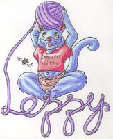 showin off yarn :3 by lepkitty