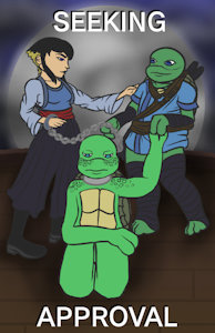 Seeking approval 6 by Kamefootninja