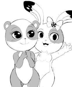 Penny Ling & Buttercream (by WinickLim) by BunPatrol