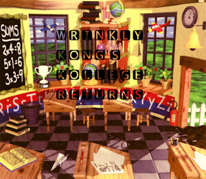 Wrinkly Kong's Kollege Returns. by DaveyMod9093