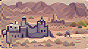 The Desert by RubyRedRaccoon