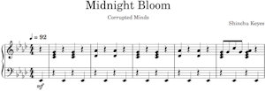 Midnight Bloom - Piano Solo by ShinchuKeyesBunnBunn