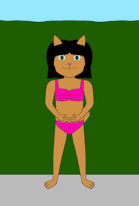 Luanne's belly jiggle by NatGallery