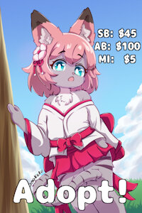 miko cat adoptable! [SOLD] by Nanakoko71