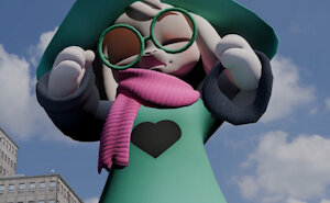 Macro Ralsei by Fharentl