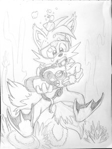Tails in Depth Solitude (Ch 2) by BottleBreather