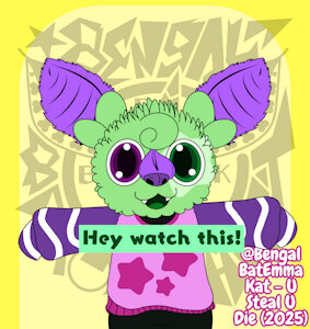 Pinwheel by BengalBatEmmaKat