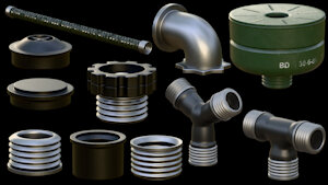 Gas Mask Asset Pack by RubberAnimations