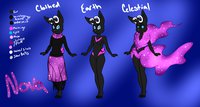 Nova Reference Sheet by BroadwayBunny - star, bunny, female, rabbit, earth, stars, sheet, jackalope, reference, celestial, nova, supernova, galaxy