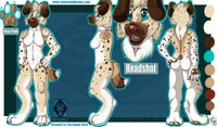 Espresso Pup - Deluxe Ref Commish by Zinners - dog, puppy, female, commission, pup, sheet, ref, deluxe, stone studios