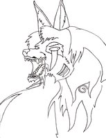 Storm, my werewolf character by Ladywhitewolf - male