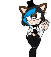 Rukia Fazhog's reference Sheet by TrashMom - female, hedgehog, alternate universe, animatronic, rukia the hedgehog, five nights at freddy's, rukia fazhog