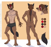 Noradeol Ref Sheet by HoneydewFox92 - wolf, male, reference sheet, werewolf, anthro, to, free, ref, gothwolf, refsheet, use, charactersheet, template, ftu, honeydewfox92