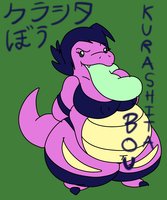 Kurashita Bou by TehEchiphlosion - female, fat, pokemon, tongue, vore, bbw, lickitung