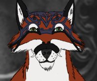 Takeshi ref sketches by VJCoon - sketch, red, sword, fox, kitsune, male, reference sheet, blue, red fox, character, ref, warrior, reference, kimono, demon fox, samurai, oni, character reference, ref-sheet, referencesheet, character profile, takeshi, oni kitsune, oni fox