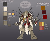 Nightmare Animation Swatch by Dreamkeepers - comic, male, demon, cartoon, anime, anthro, monster, dream, graphic, furry, character, sheet, swatch, novel, keepers, manga, nightmare, dreamkeepers